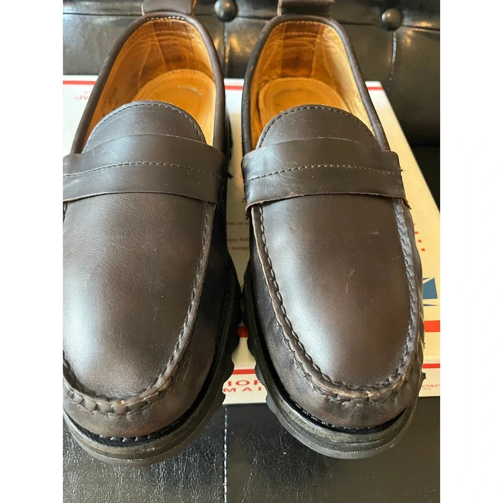 Barneys New York Mens‎ Penny Loafers Vibram Ripple Sole